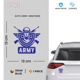 Classic Army Star Sticker for Cars